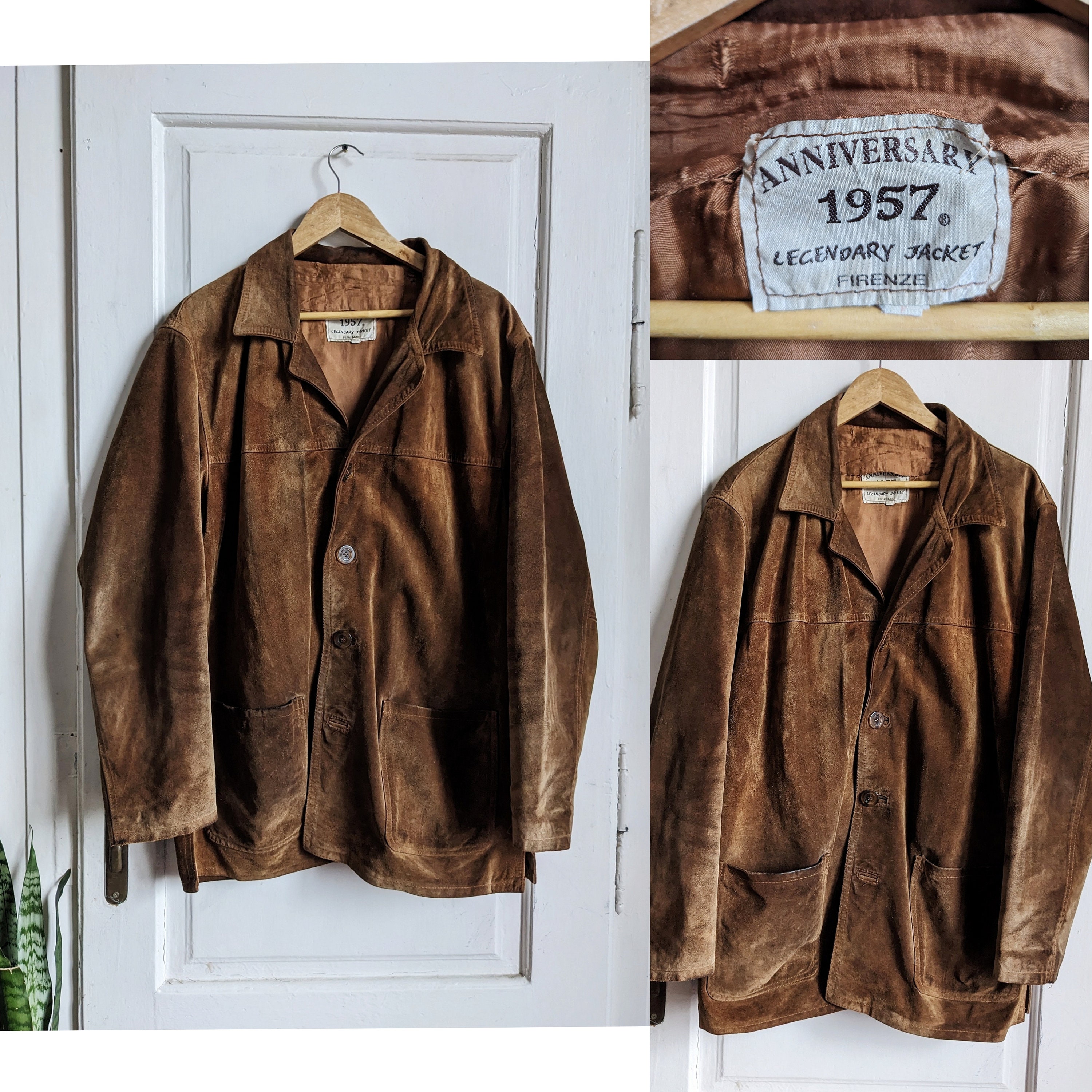 ジャケット・アウター PLACE STUDIO Leather Jacket [Brown] Washed leather jacket – PLATEAU STUDIO