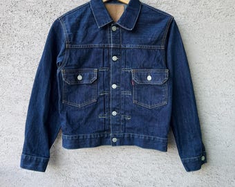 Vintage - Levi's Type 2 Big E Selvedge Denim Jacket - Fits Size 36