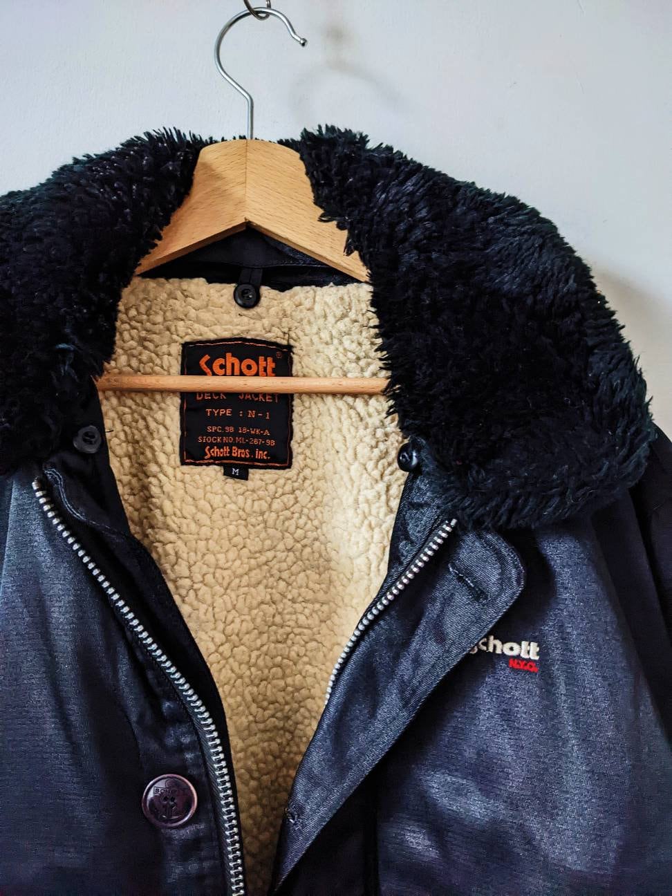 Schott n1 deals deck jacket