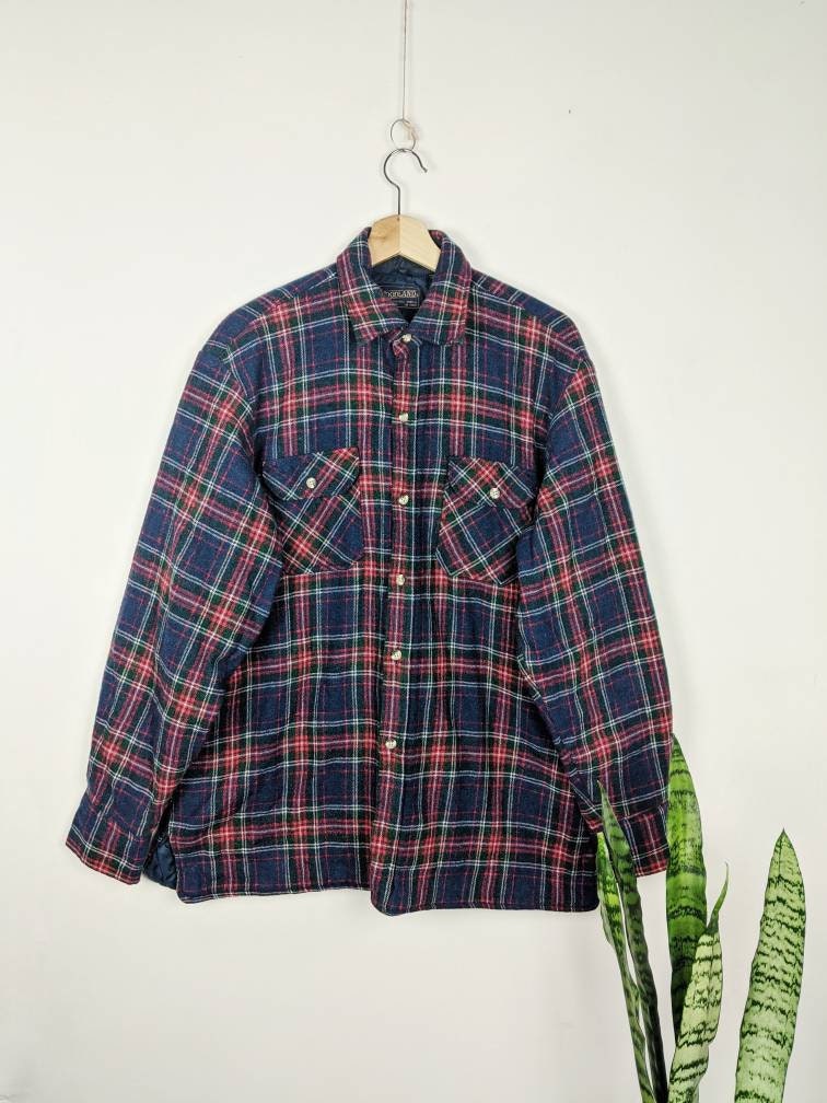 Woodland Overshirt Jacket Wool Flannel 
