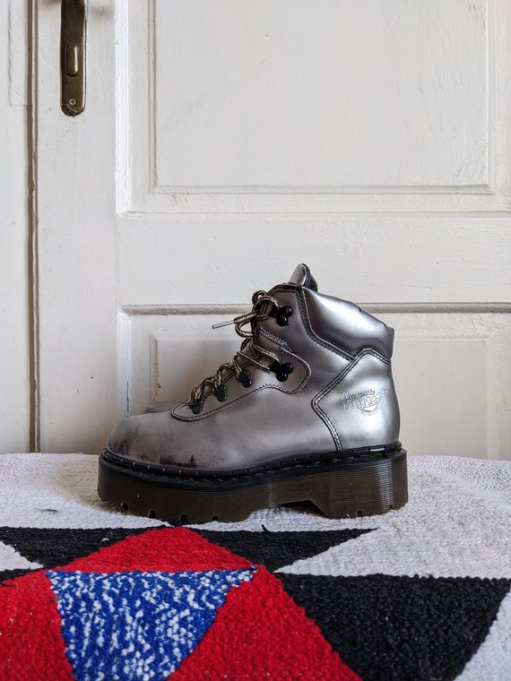 Rare Vintage Dr. Martens Chunky Boots Platform Do… - image 2