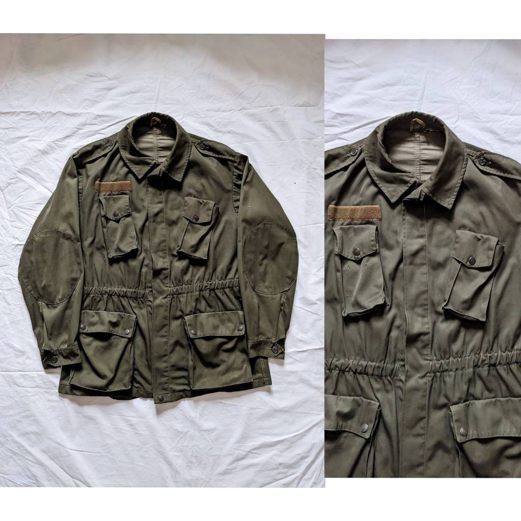 Vintage Italian Army Field Jacket Khaki - Etsy