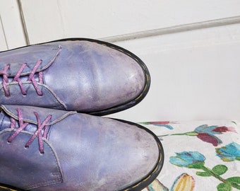Dr. Martens Purple Oxford Shoes 10084 Shoes Womens - Etsy display picture 3