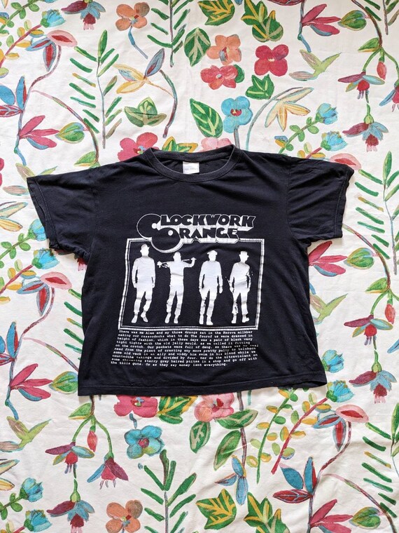 ヴィンテージ 時計じかけのオレンジ Tシャツ 映画グッズ ヴィンテージ 時計じかけのオレンジ Tシャツ 映画グッズ