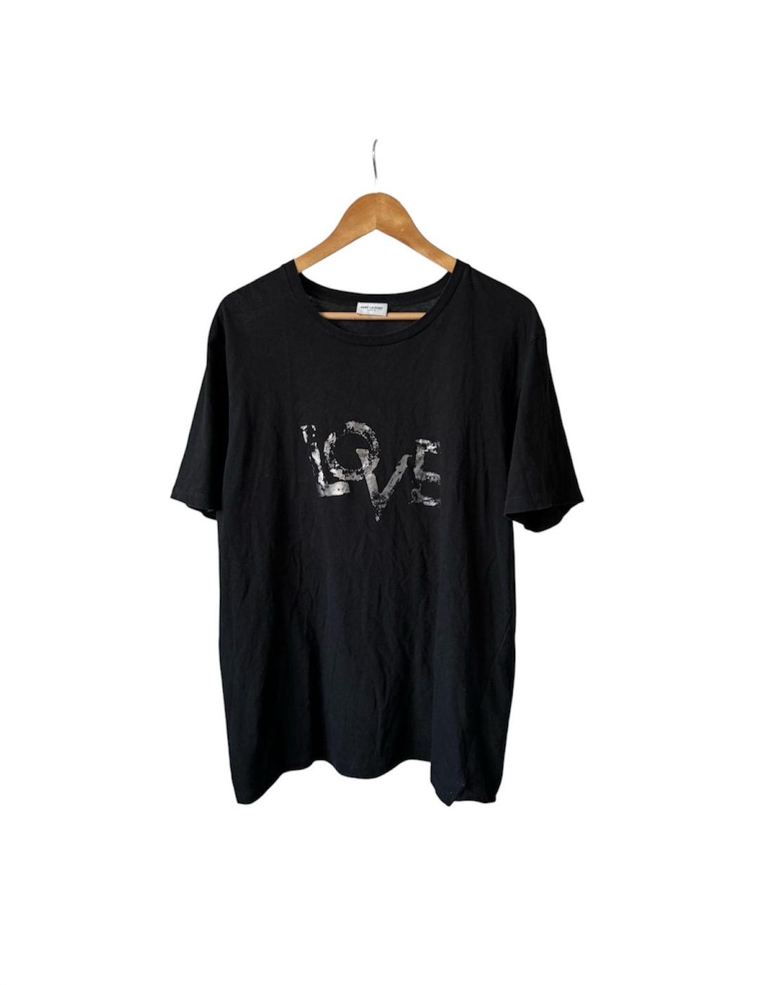 Saint Laurent Paris T-shirt Love YSL - Etsy