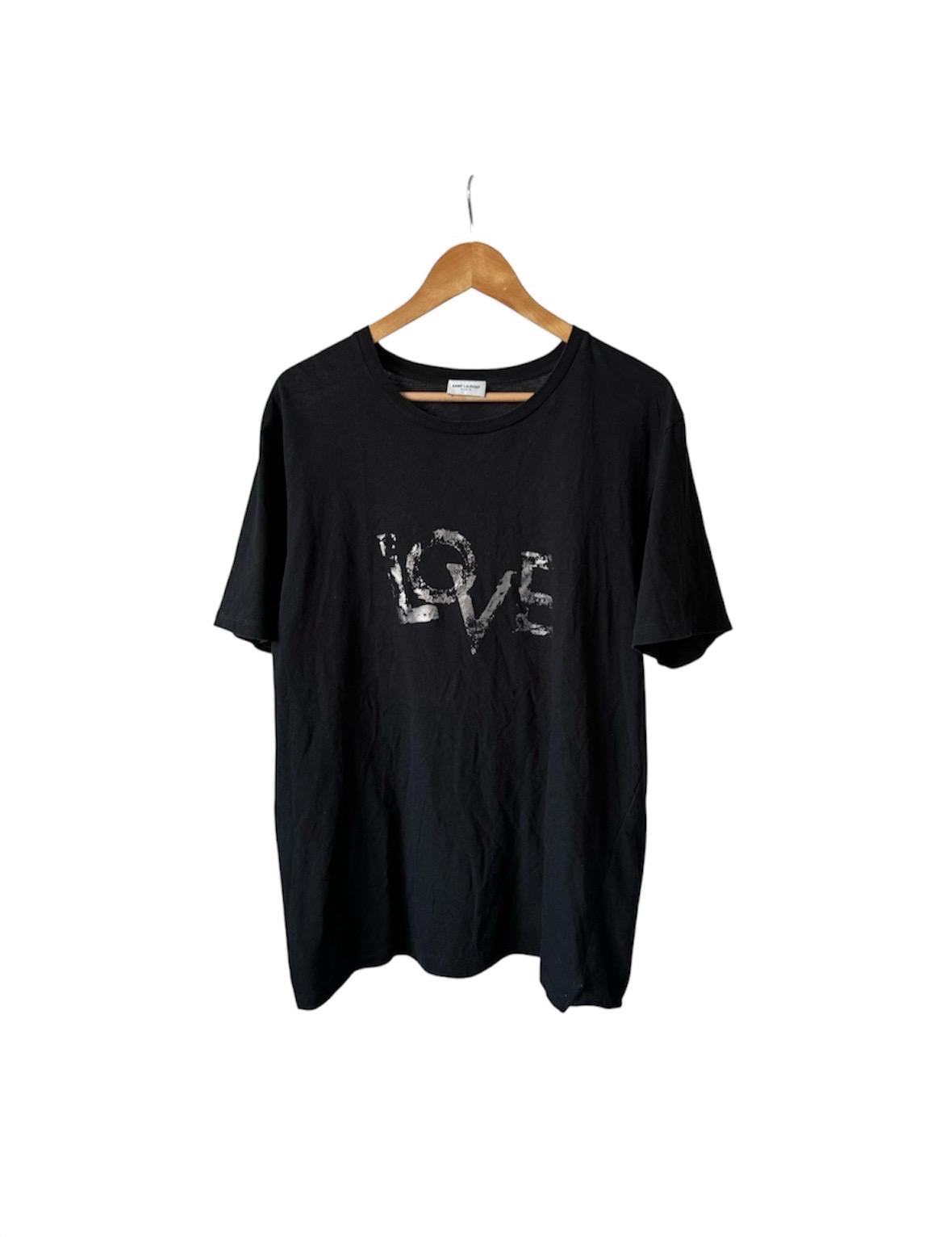 YSL Paris shirt イヴサンローラン Tシャツ S SAINT LAURENT PARIS T-SHIRT in Black | Saint Laurent | YSL EN-US