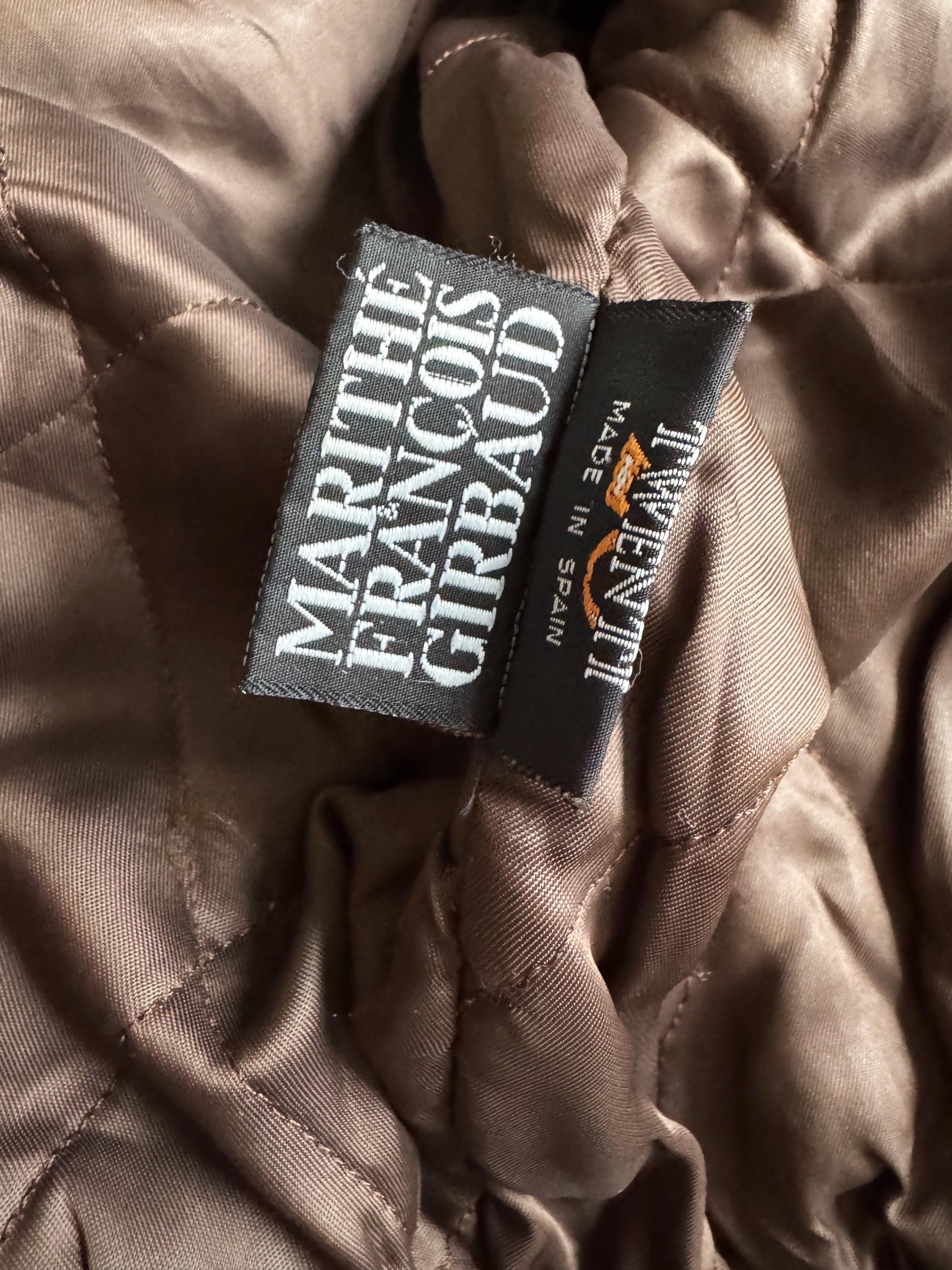 Vintage 80s Marithé + François Girbaud X Les Millésimes Brown