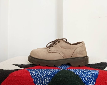 Vintage CAT Platform Shoes Leather