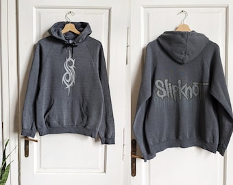 Vintage Slipknot Hoodie Merch 2000 Barcode