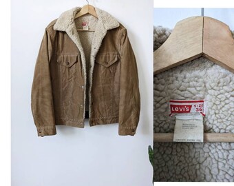 Levi Sherpa Jacket - Etsy Australia