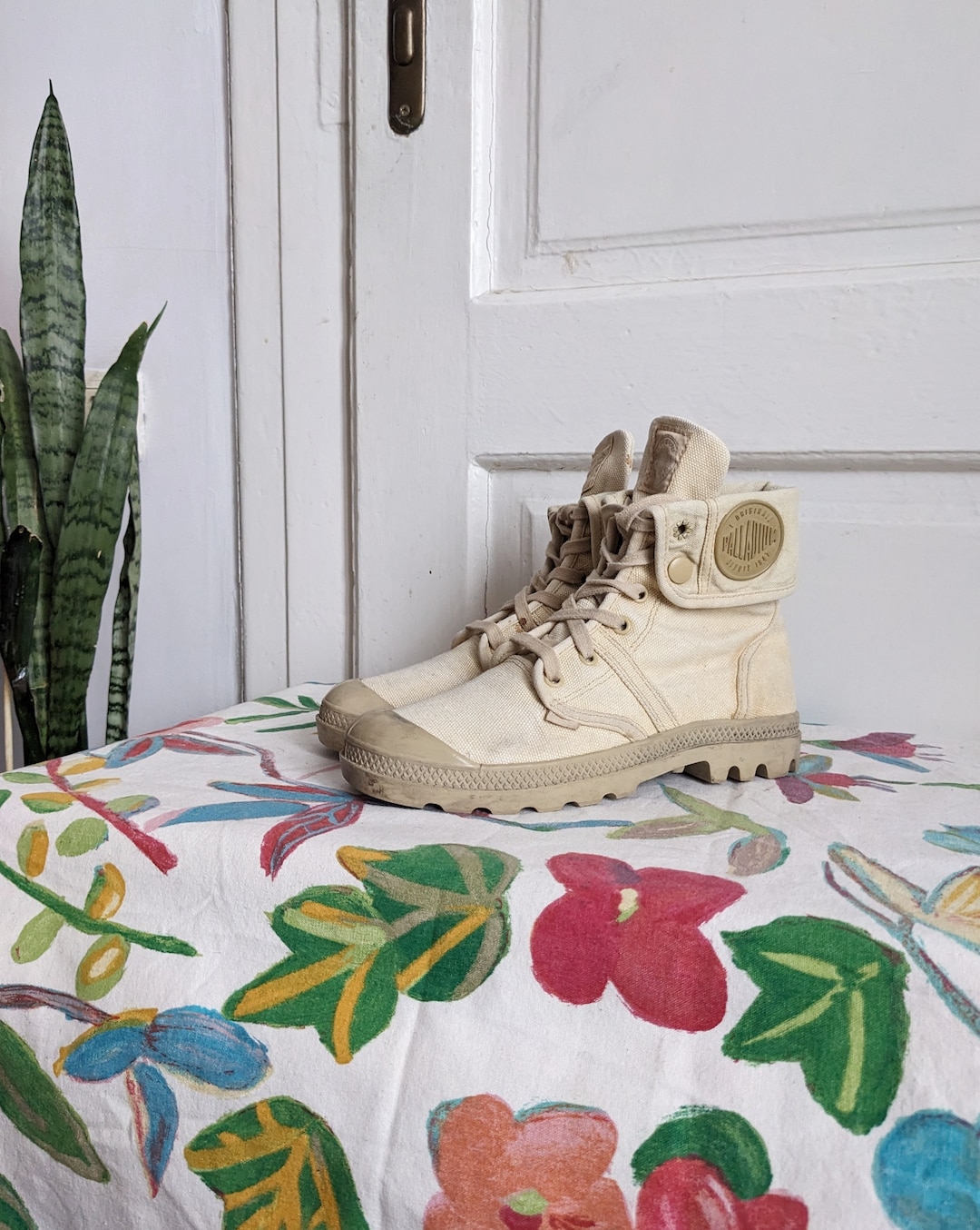 Botas Palladium Baggy Sahara Lona México