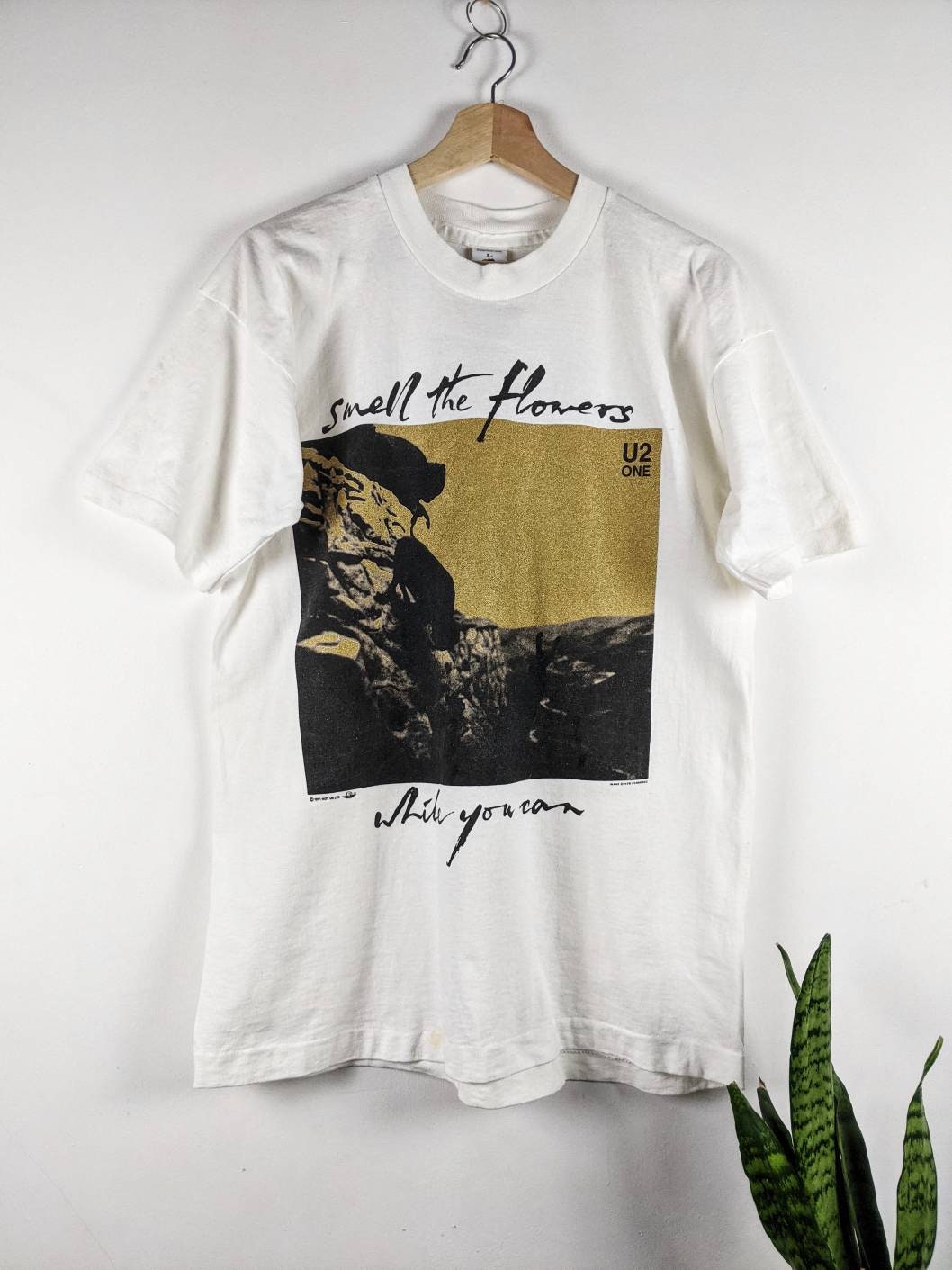 U2 ONE Tシャツ L MADE IN USA 1993 ヴィンテージ U2 ZOOROPA 93 90s L 白 Tシャツ ビンテージ 93R - メルカリ