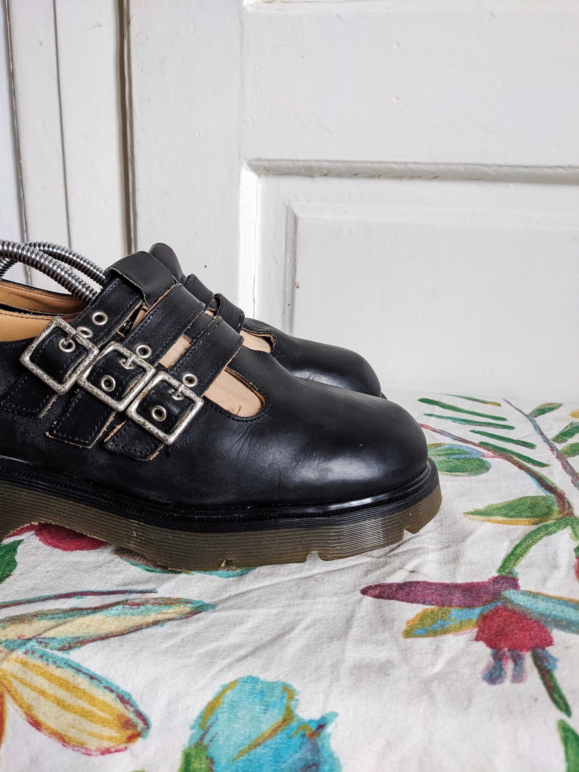 Vintage Dr. Martens Mary Jane 8368 Chunky Platform Shoes
