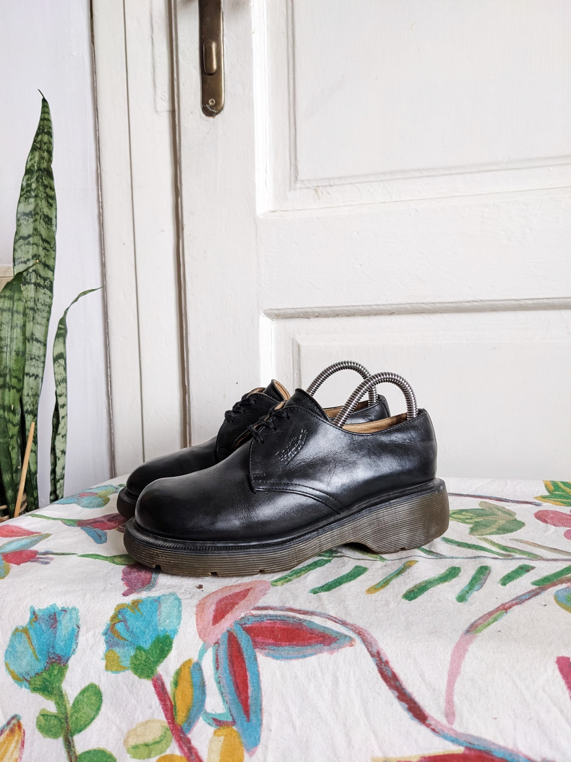 Vintage Dr. Martens Chunky Shoes MIE England 8335 Oxfords Doc