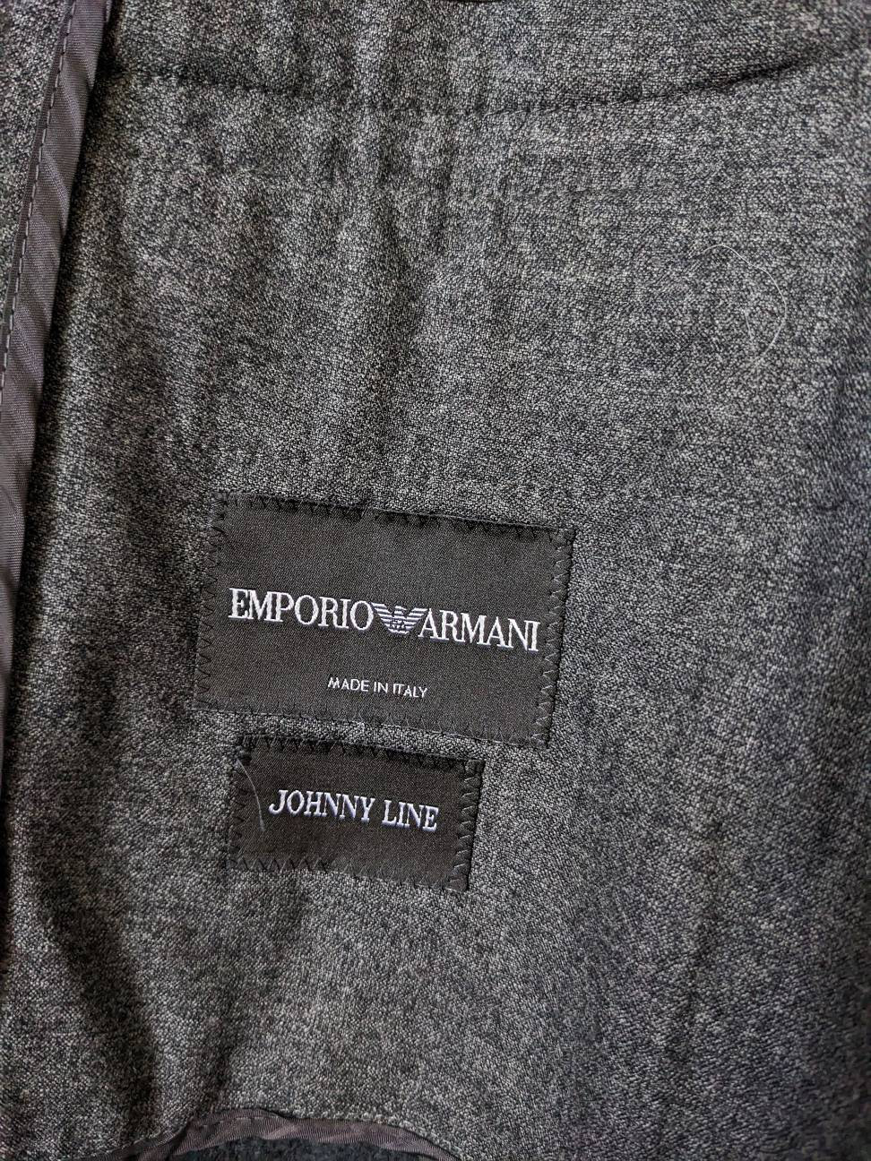 Emporio Armani Gray Blazer Johny Line Avant Garde Blazer