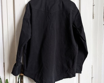 The Wrangler Western Shirt in Black | Anns Cottage - Ann's Cottage