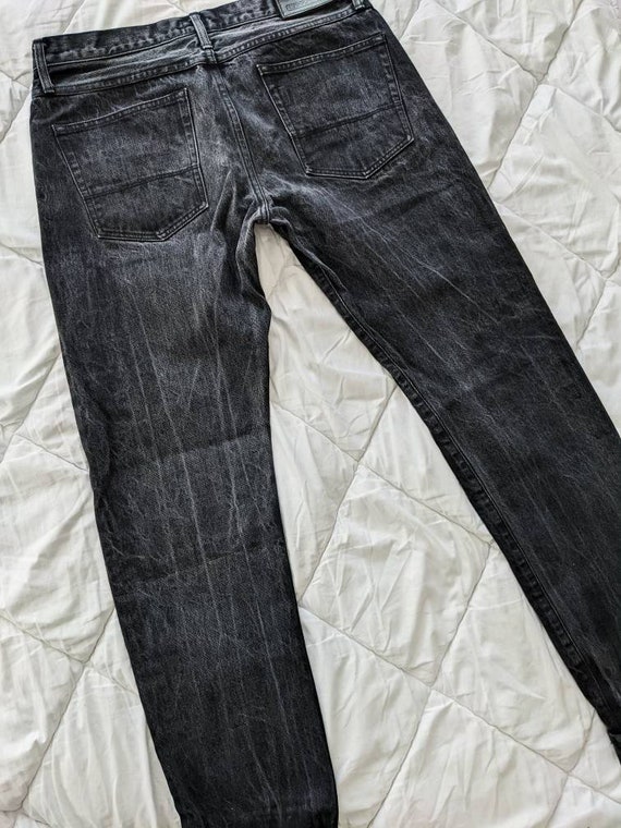 Tellason Jeans Selvedge Black Denim Japan The Flat He… - Gem