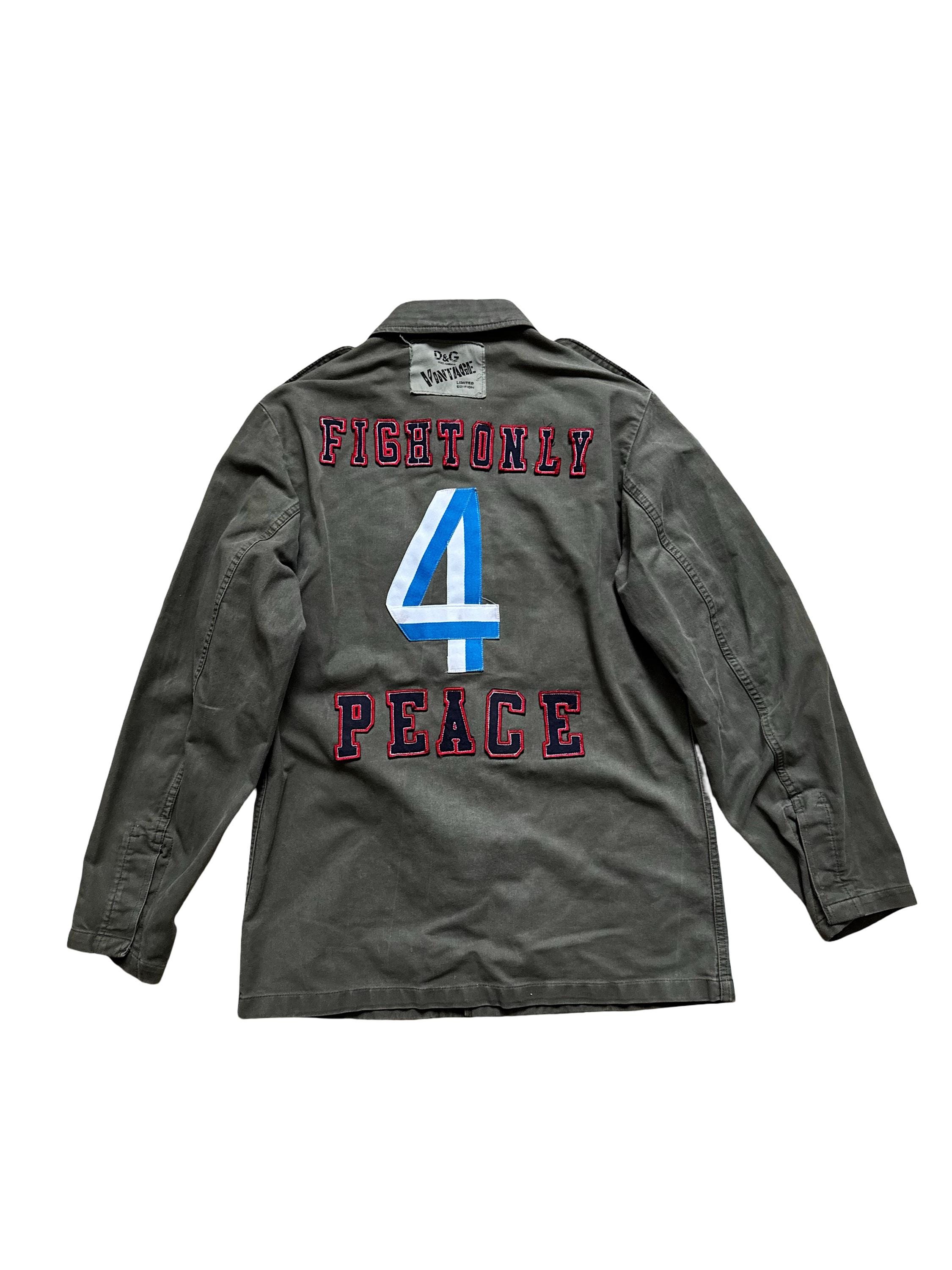 Dolce Gabbana Military Jacket - Etsy