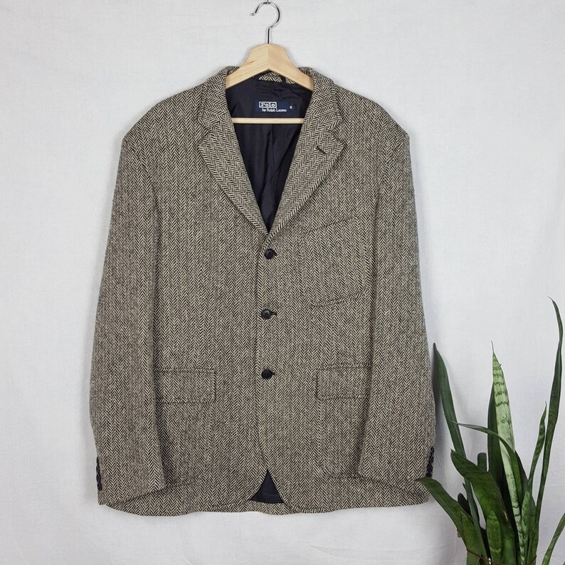 polo ralph lauren tweed jacket