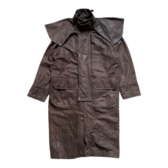 Vintage 80s Flying Squad Jacket CUIR Paris DKS 3 Brown Vintage 80s Flying Squad Jacket CUIR Paris DKS 3 Brown