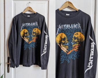 Vintage Metallica 1991 I'm inside I'm you Pushead Longsleeve