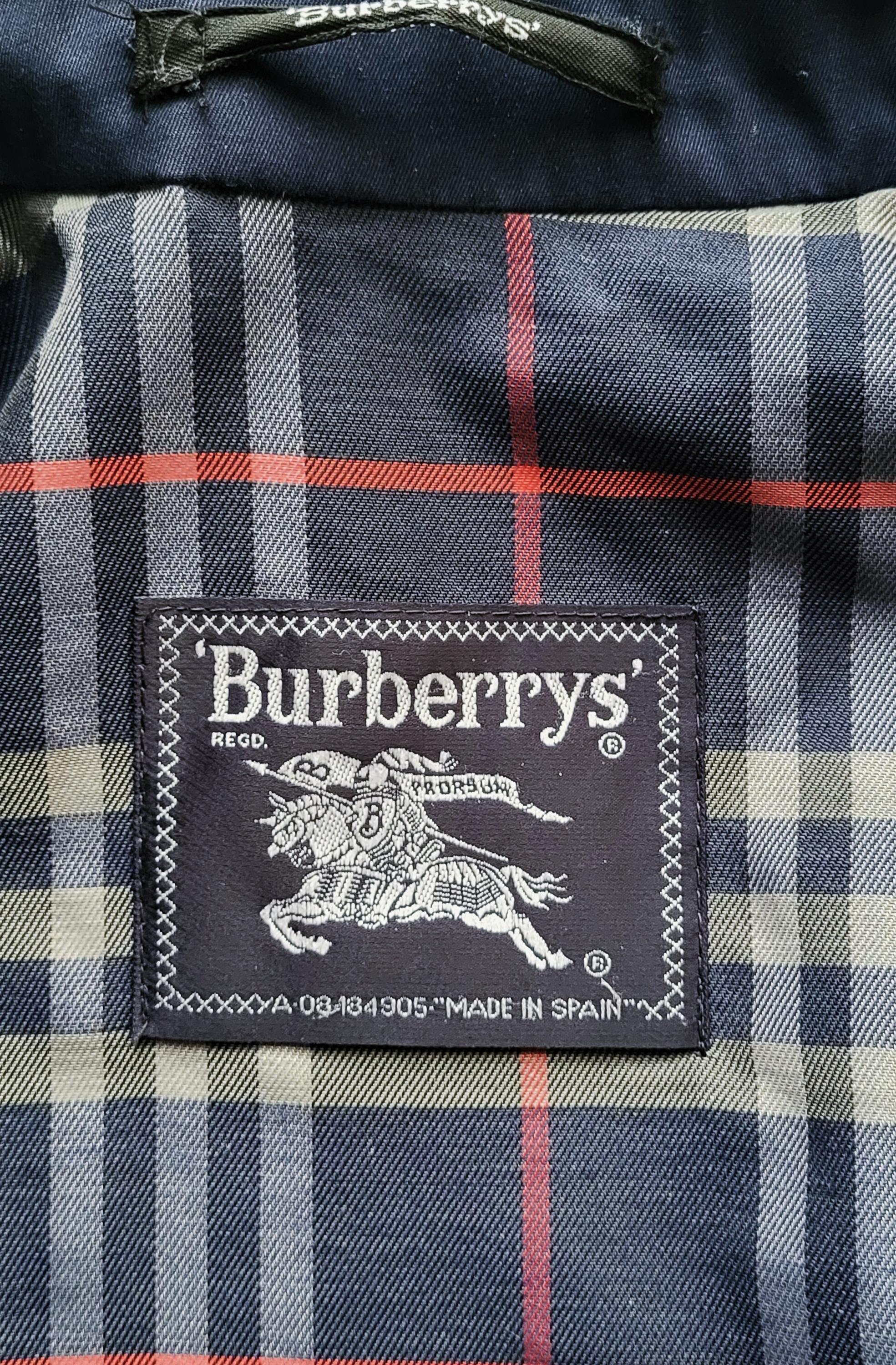 Vintage Burberrys Harrington Jacket | Navy Blue, Nova Check Lining