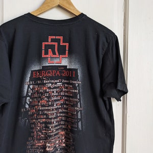 Rammstein Merch T-Shirt Industrial Metal image 4