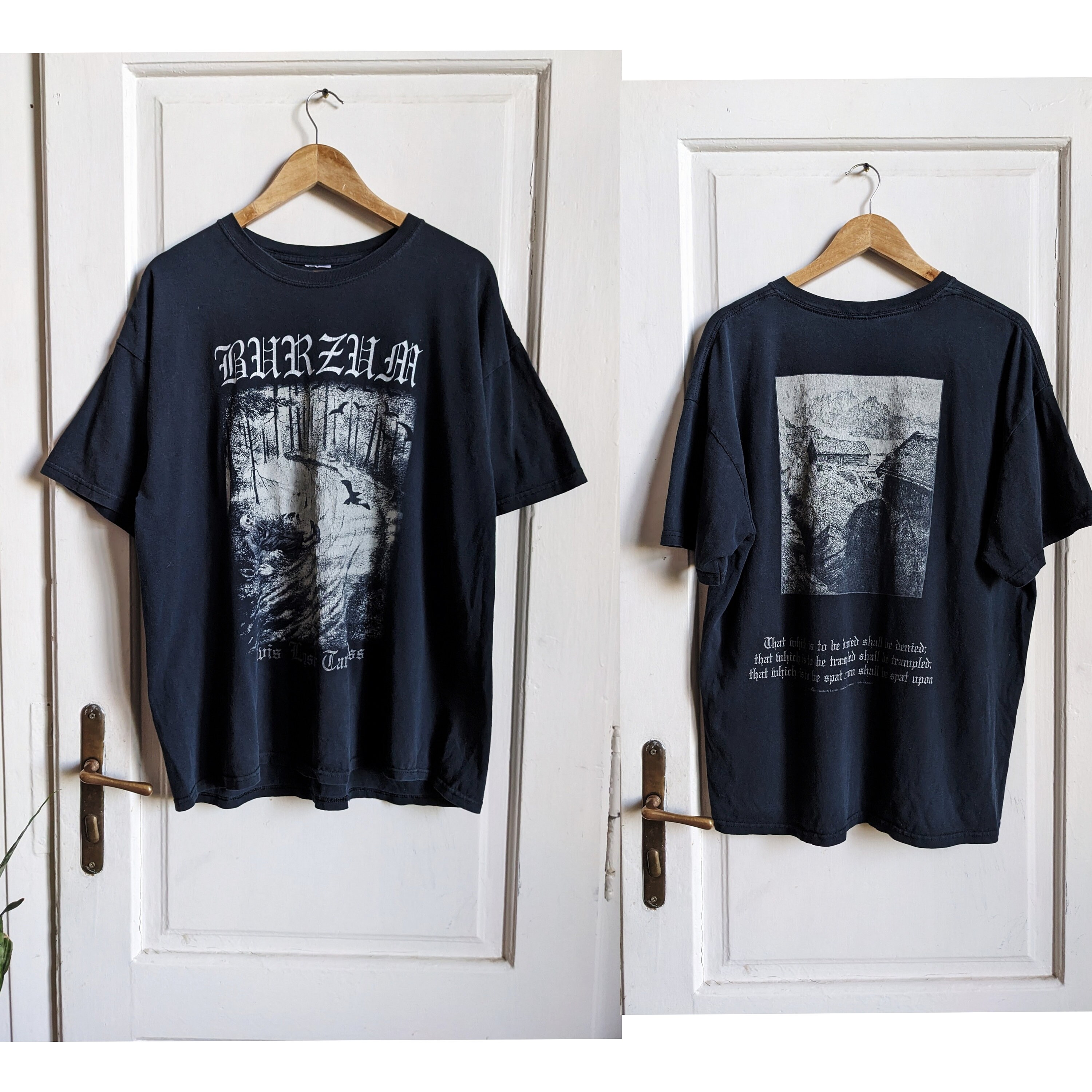 トップス VINTAGE BURZUM T-SHIRT Vintage Burzum Merch T-shirt - Etsy