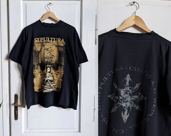 ヴィンテージ セパルトゥラ Tシャツ 90年代 - Etsy 日本