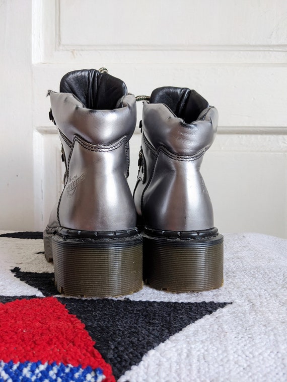 Rare Vintage Dr. Martens Chunky Boots Platform Do… - image 6