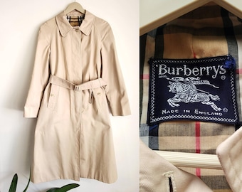 【美品】Burberrys ヴィンテージ トレンチコート ノバチェック ベージュ Burberrys バーバリー トレンチコート ノバチェック ベージュ｜Yahoo