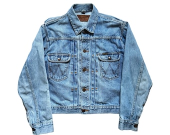 Vintage 90s Wrangler Blue Bell Lot 111MJ Selvedge Denim Jacket
