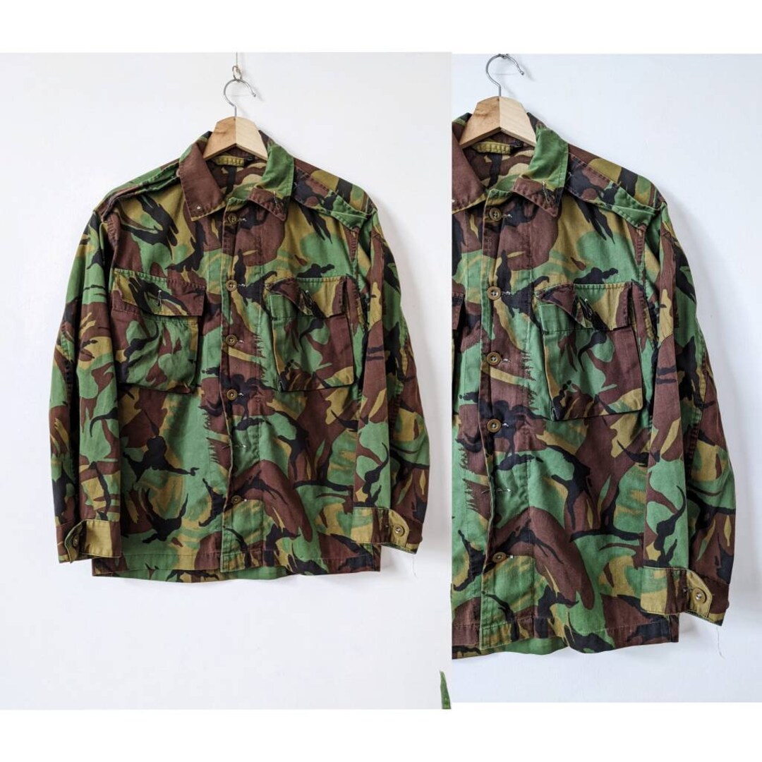 Vintage Jacket Combat Tropical British Army Jungle 80s - Etsy