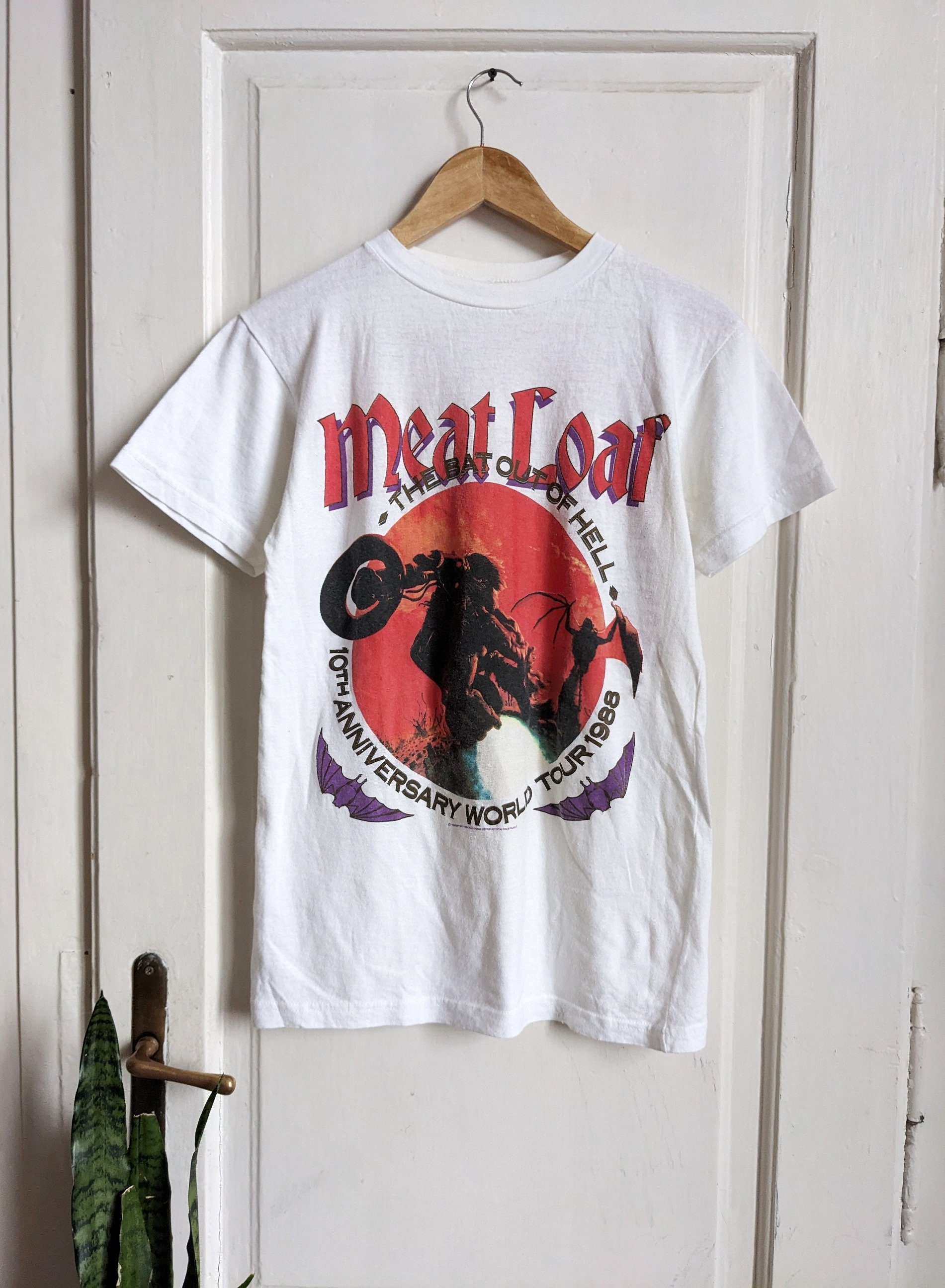 Vintage Meat Loaf 1988 Tour Merch T-shirt - Etsy