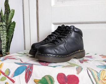 Dr Martens 8434 Gaucho Analine Platform Shoe Made in England Size