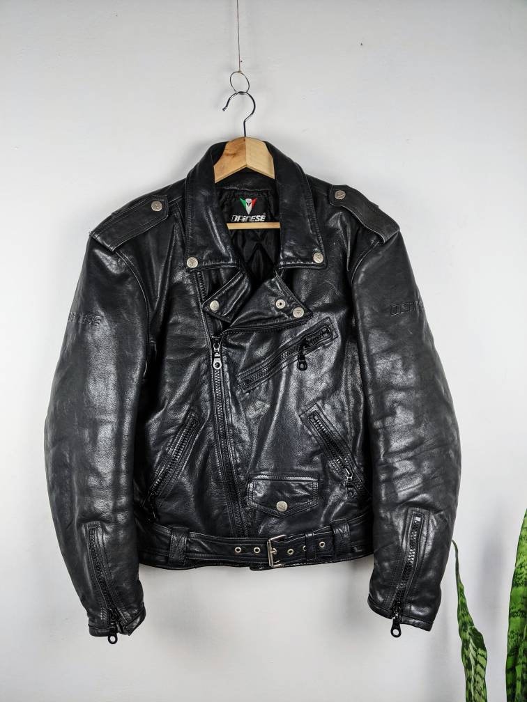 ダイネーゼ レディース レザー モーターサイクルジャケット ブラック