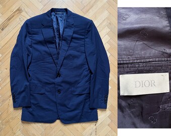 Vintage 90s Christian Dior Windbreaker Jacket Medium 80's Dior