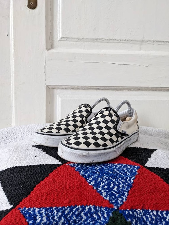Buy Vans Slip on Checkerboard Classic Online in India Etsy