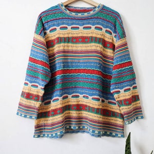 Vintage Women Multicolor Coogi Style Sweater image 1