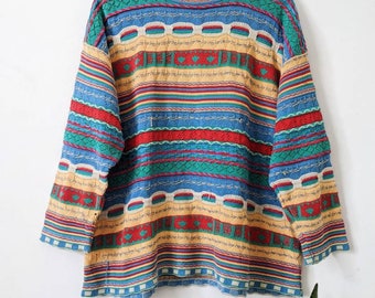 Vintage Women Multicolor Coogi Style Sweater