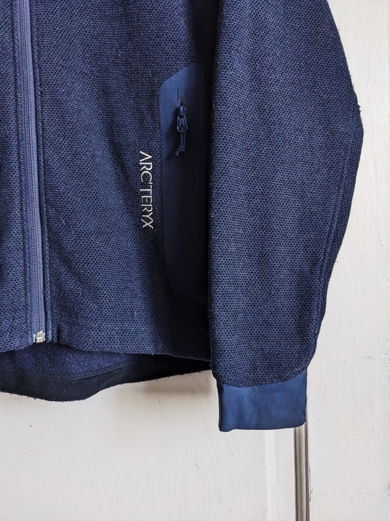 Arcteryx Polartec Hooded Fleece Jacket Blue Navy - Etsy