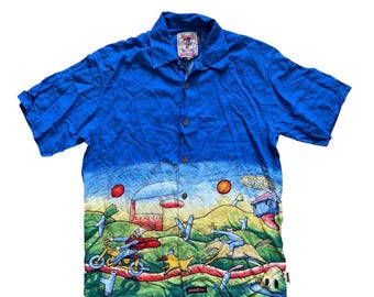Mambo Loud Shirt 'tropicana Lounge' Artwork by Jim Mitchell (L) - Etsy