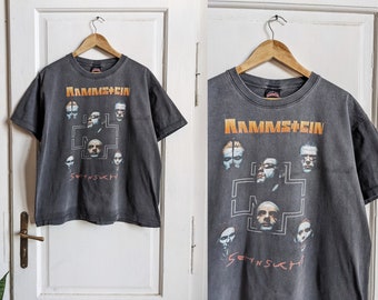 Vintage Rammstein Sehnsucht Merch T-Shirt