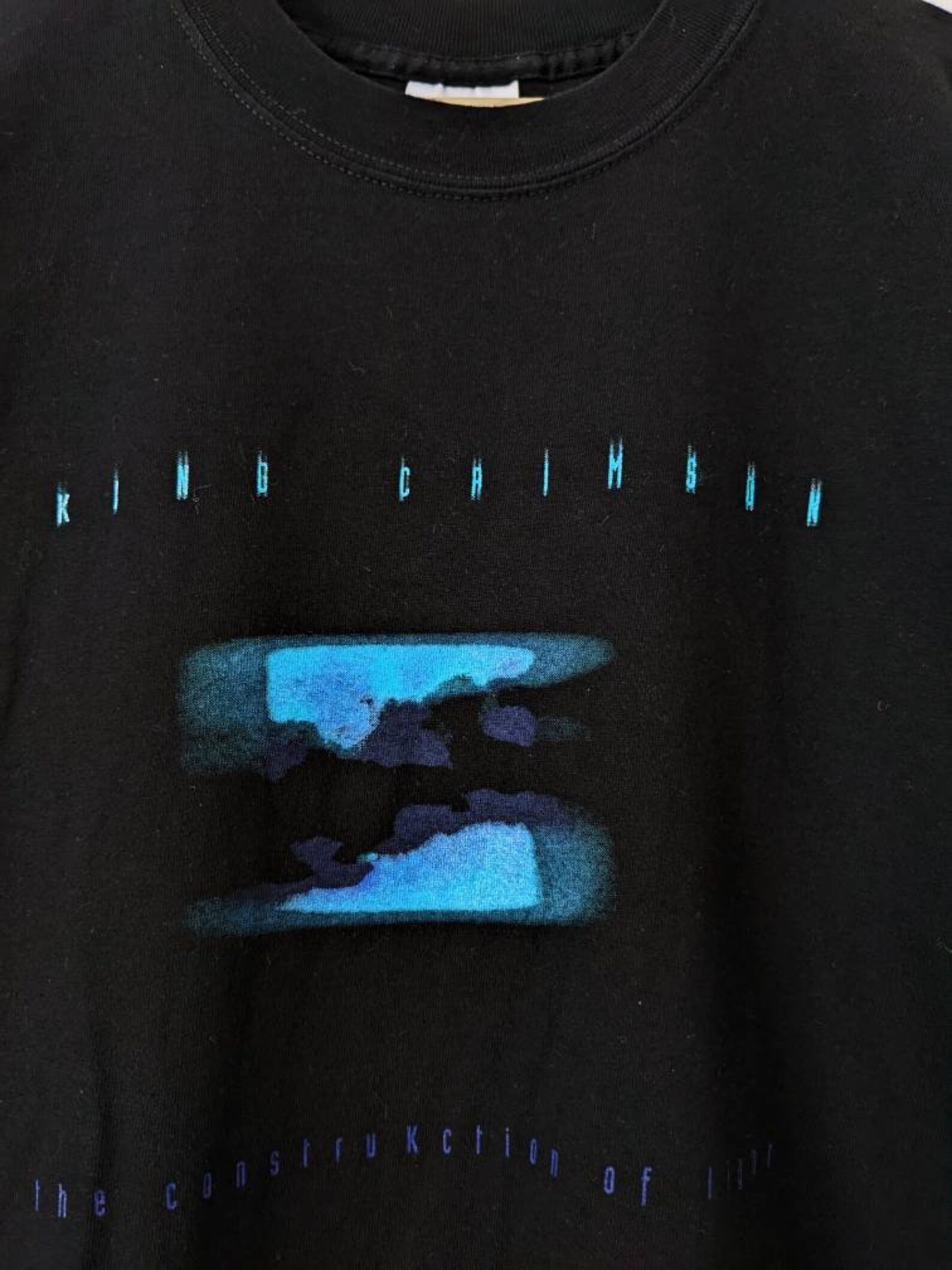 Vintage King Crimson Merch the Construkction of Light Tshirt Etsy