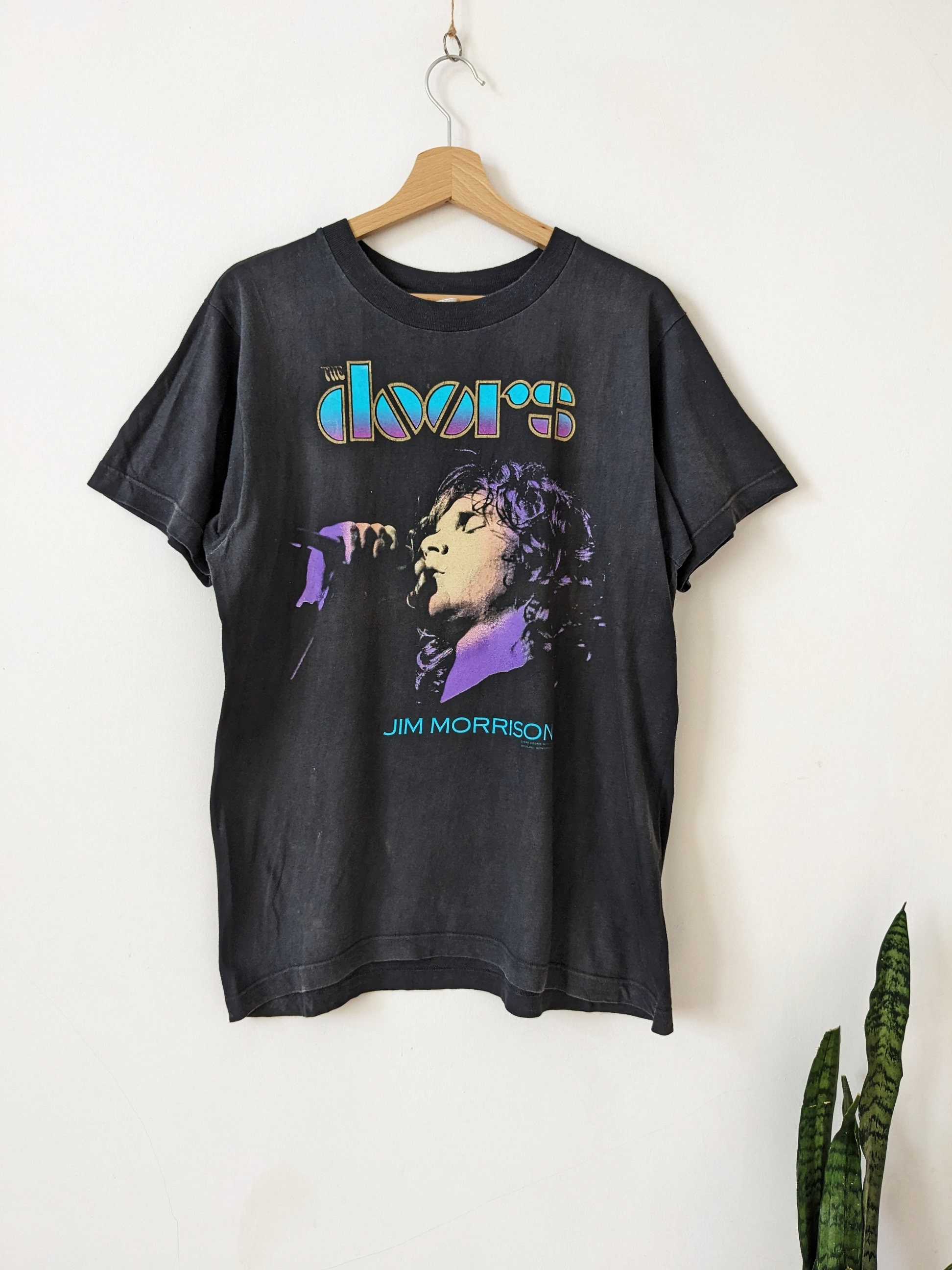 ヴィンテージロックTシャツ ミュージシャン刺繍Tシャツ ジム