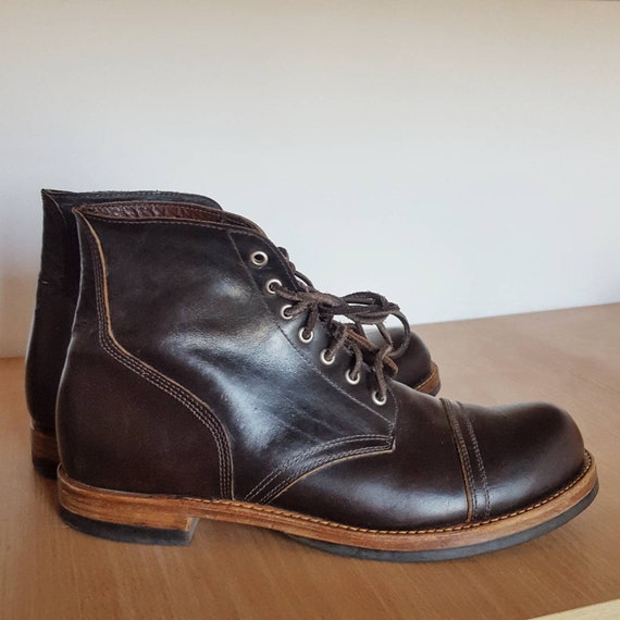 Ace Boot Co Hand made USA Men's Leather 
