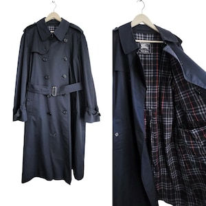 Burberry 80s Trench - Etsy UK