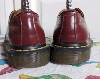 Doc Martens 1461 Leather Oxford Shoes Oxblood Dr. Martens - Etsy