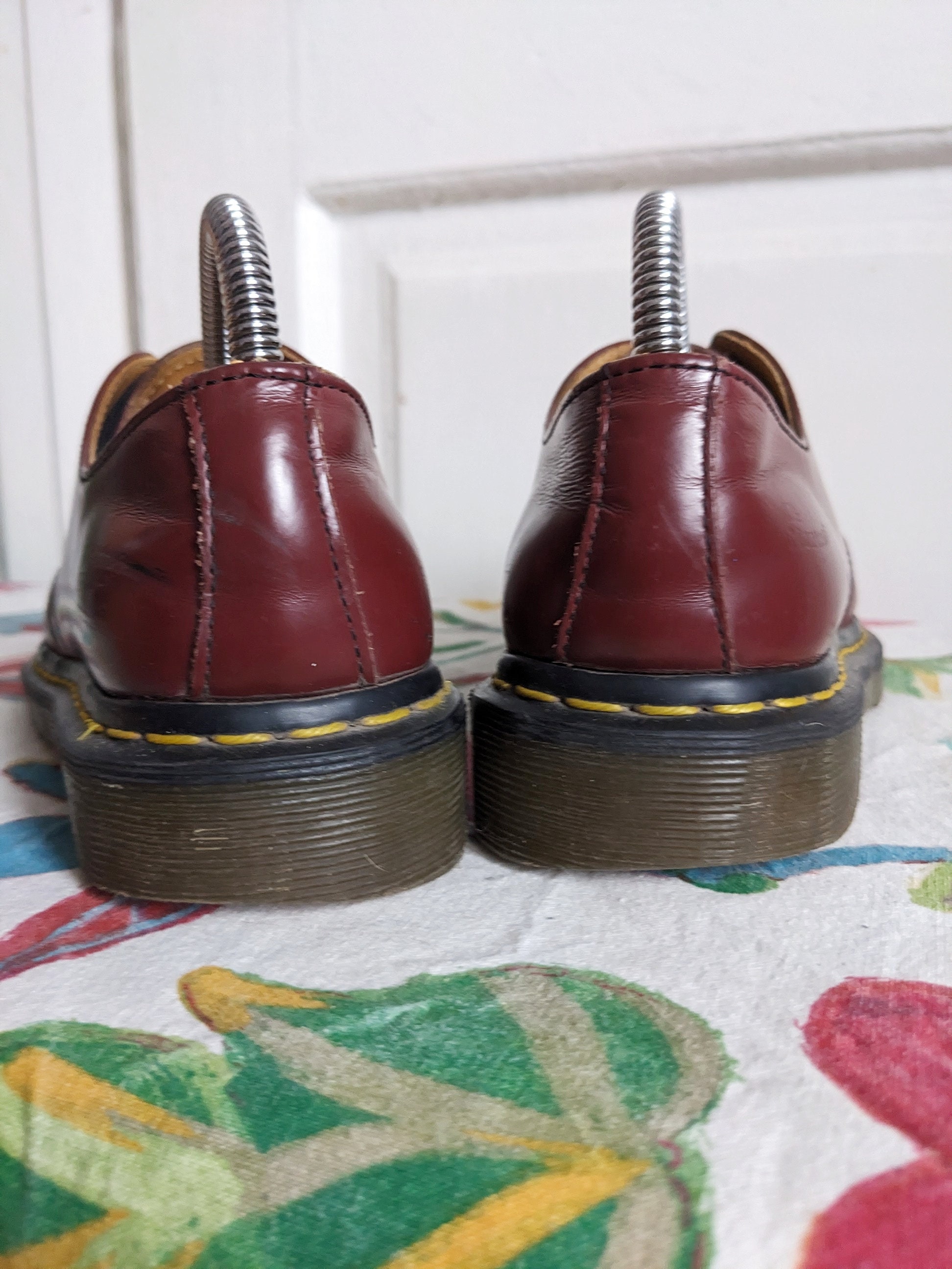 Doc Martens 1461 Leather Oxford Shoes Oxblood Dr. Martens - Etsy