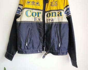 Vintage Corona Extra Racing Jacket Nylon